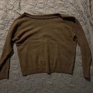 SUPER soft off the shoulder sweater